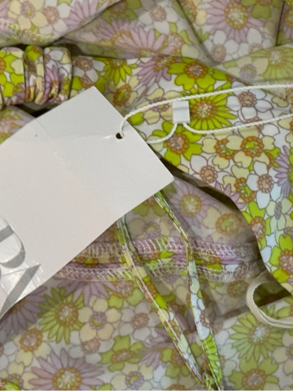 Zara Floral Maxi Slip Dress in Yellow and Pink - Picture 2 of 9